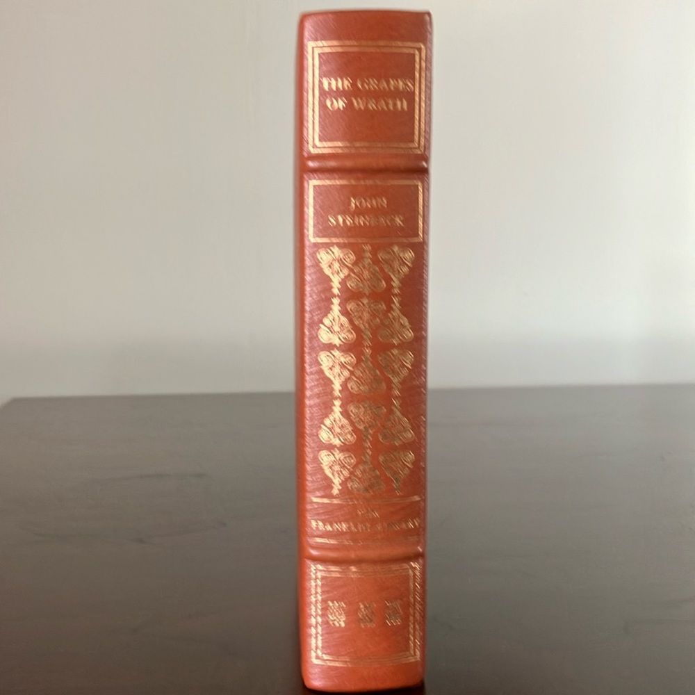 Grapes of Wrath . Franklin Library . 1978 .
Limited Edition.